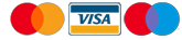 We accept all major credit cards